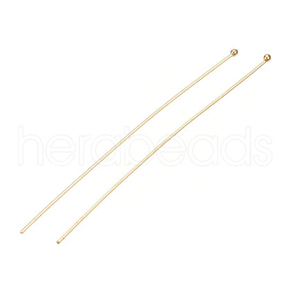 Brass Ball Head Pins KK-T032-013G-B-1