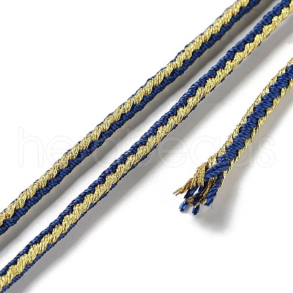 14M Two Tone Polyester Braided Cord OCOR-G015-02A-24-1