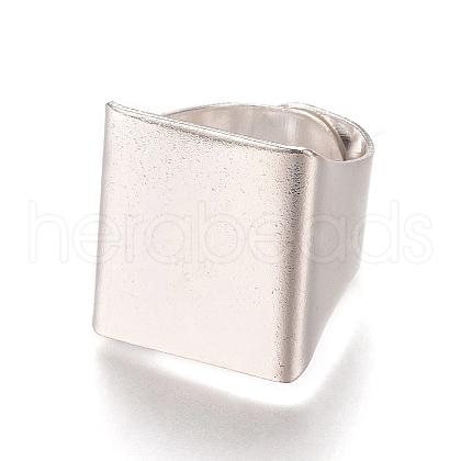 Brass Finger Rings RJEW-WH0001-01S-1