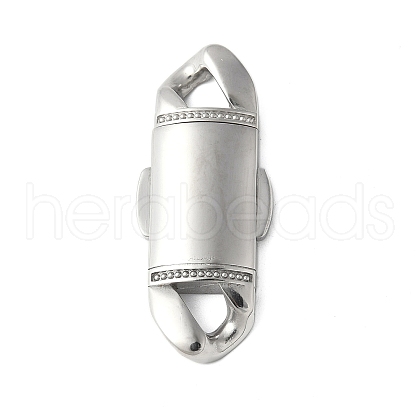 316 Surgical Stainless Steel Bayonet Clasps STAS-H234-09P-1