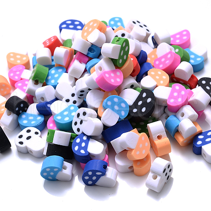 Handmade Polymer Clay Beads CLAY-CJ0001-39-1