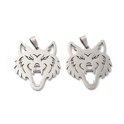 Non-Tarnish 201 Stainless Steel Pendants STAS-K251-001-1