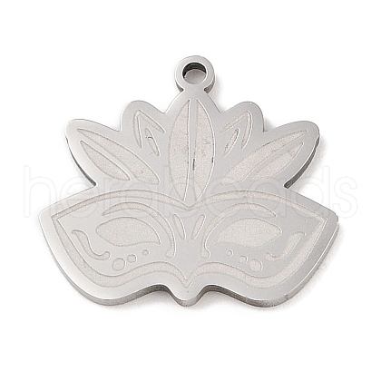 Non-Tarnish Carnival 304 Stainless Steel Pendants STAS-C095-06P-1