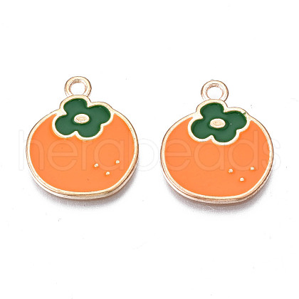 Alloy Enamel Pendants PALLOY-N160-025-1