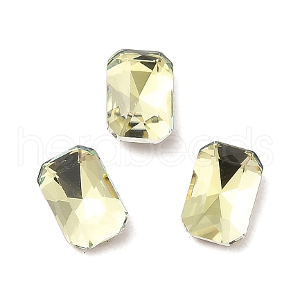 Glass Rhinestone Cabochons RGLA-P037-04A-D337-1