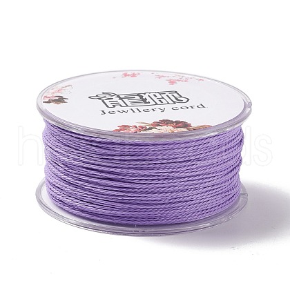 Round Waxed Polyester Cord YC-C001-01A-11-1
