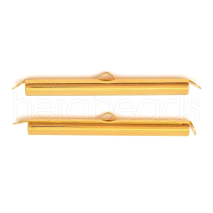 Iron Slide On End Clasp Tubes IFIN-R212-4.0cm-G-1