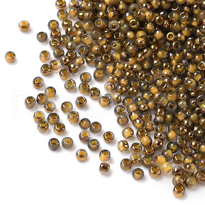 Electroplated Glass Beads GLAA-Q120-02A-04-1