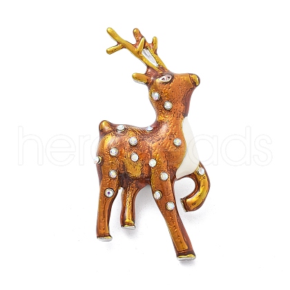 Sika Deer Enamel Pins JEWB-E041-15P-02-1