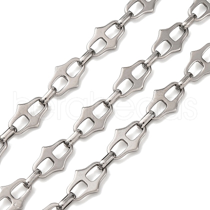 304 Stainless Steel Nuggets Link Chains CHS-S012-13P-1