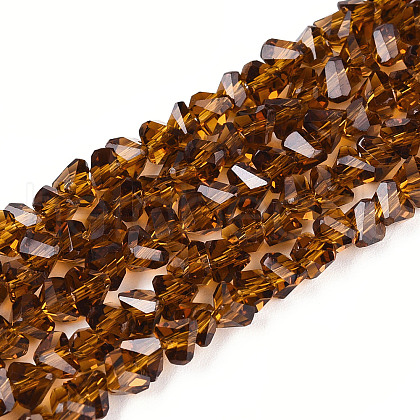 Transparent Glass Beads Strands GLAA-N018-4mm-01-1