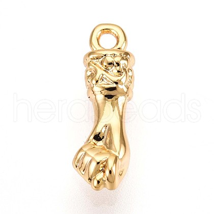 Brass Pendants KK-T075-11G-1