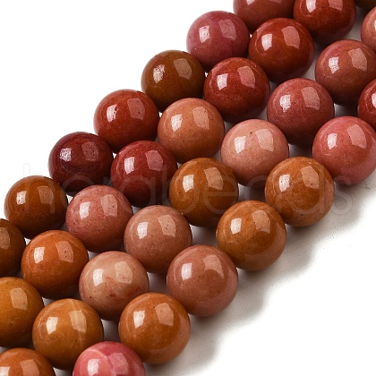 Dyed Natural Malaysia Jade Beads Strands G-G021-02C-19-1