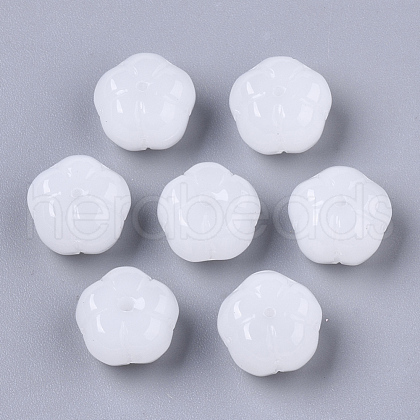 Spray Painted Glass Beads GLAA-N035-07A-A02-1