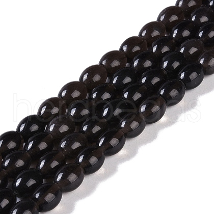 Natural Smoky Quartz Beads Strands G-K362-I08-03-1