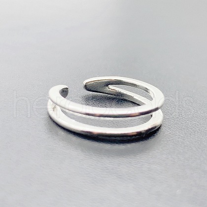 Brass Double Strands Cuff Toe Rings FS-WGE94DA-08-1