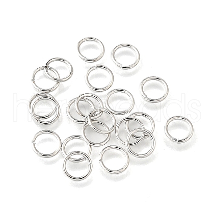 Brass Open Jump Rings KK-V007-004P-06-1