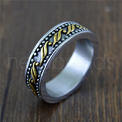 304 Stainless Steel Finger Rings FS-WGEE9BE-07-1