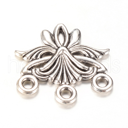 Tibetan Style Alloy Chandelier Components Links TIBE-Q064-27AS-NR-1