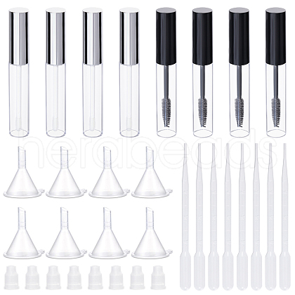 Globleland PET Plastic Mascara Empty Bottle MRMJ-GL0001-17-1