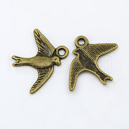 Alloy Pendants EA11924Y-AB-1