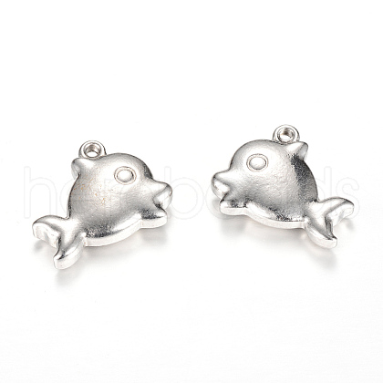 Non-Tarnish 201 Stainless Steel Pendants STAS-T005-18-1-1