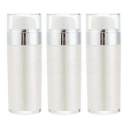 Acrylic Portable Refillable Airless Pump Bottles AJEW-WH0504-73-1
