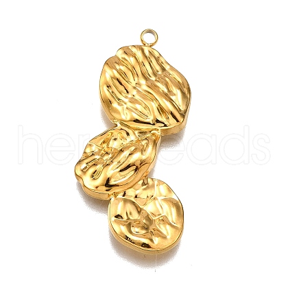304 Stainless Steel Pendants STAS-M116-21G-1