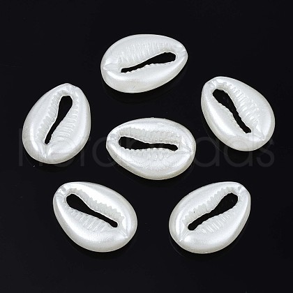 Acrylic Imitation Pearl Beads OACR-N134-004-1