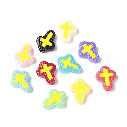 Handmade Lampwork Enamel Beads BLOW-D300-06L-1