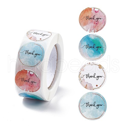 Paper Thank You Gift Sticker Rolls X-STIC-E001-05-1