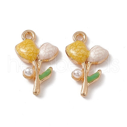 Alloy Enamel Pendants ENAM-K066-09C-1