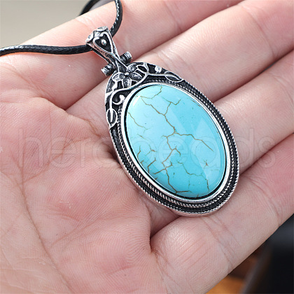 Wax Cord Necklaces FS-WGB009D-02-1