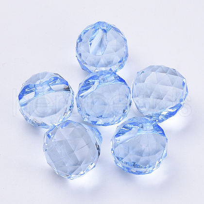 Transparent Acrylic Pendants TACR-Q261-B-V41-1