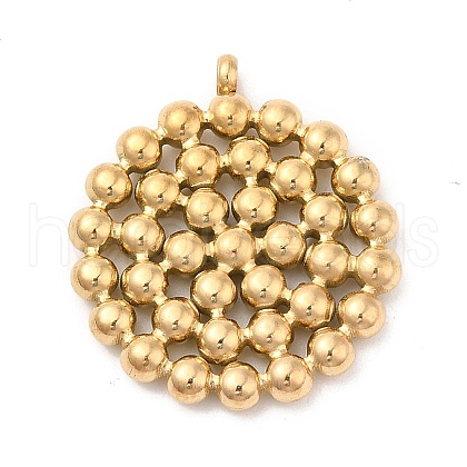 Ion Plating(IP) 304 Stainless Steel Pendants STAS-D084-06G-1
