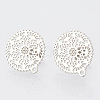 Non-Tarnish 304 Stainless Steel Stud Earring Findings X-STAS-S079-31B-1