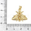 Brass Micro Pave Cubic Zirconia Pendants KK-D376-08G-3