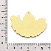 Rack Plating Alloy Enamel Big Pendants ENAM-N056-395C-G-3