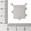 Stainless Steel Micro Pave Colorful Cubic Zirconia Pendants STAS-S121-01A-P-3