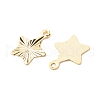 Brass Charms KK-F831-021G-RS-3