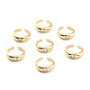 Clear Cubic Zirconia Solitaire Ring RJEW-C018-18G-2