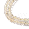 Natural Rutilated Quartz Beads Strands G-RM2025-C23-C-4