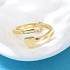 Brass Cuff Rings for Women RJEW-U044-S-2