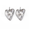 Non-Tarnish 304 Stainless Steel Pendants STAS-N097-119P-NR-1