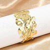 304 Stainless Steel Cuff Bangles for Women BJEW-Z097-08G-1