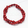 Dyed Synthetic Turquoise Bead Strands G-M145-06-B-2