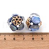 Handmade Resin Indonesia Round Beads IPDL-P005-25KCG-01-3