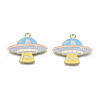 Alloy Enamel Pendants ENAM-S115-186-2