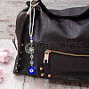 DICOSMETIC 2Pcs Blue Evil Eye Car Hanging Ornament HJEW-DC0001-12-6