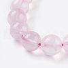 Natural Rose Quartz Beads Strands X-G-C076-12mm-3-3